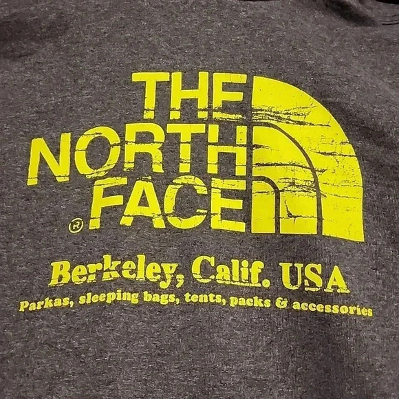 Vintage North Face Men's Berkeley California USA Hoodie Sweatshirt-Size Large🏔 - Picture 5 of 5